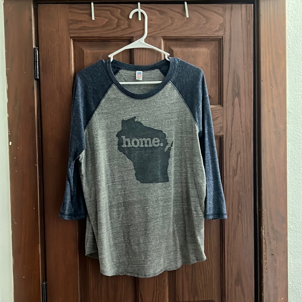 Wisconsin Baseball Tee